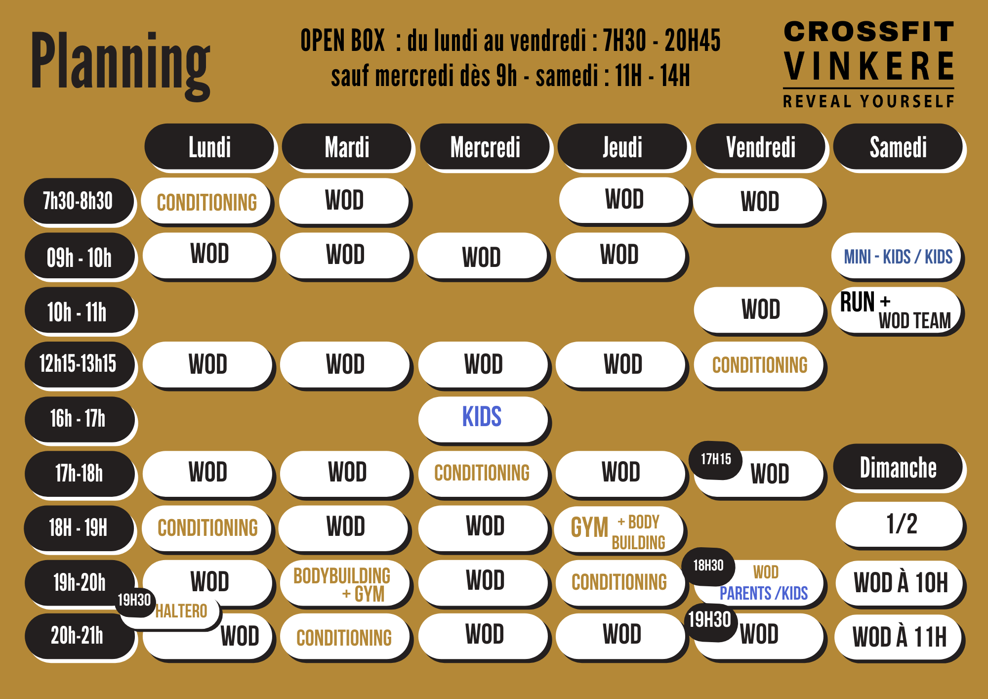 Planning Crossfit Vinkere V8_octobre_2025